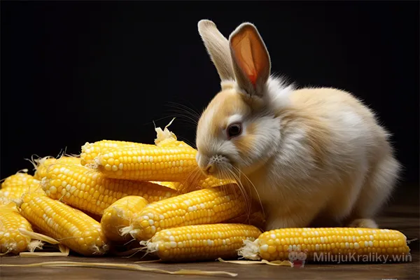 Mohou králíci jíst kukuřici