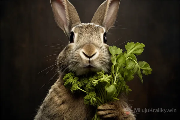 Mohu svému králíkovi podávat koriandr
