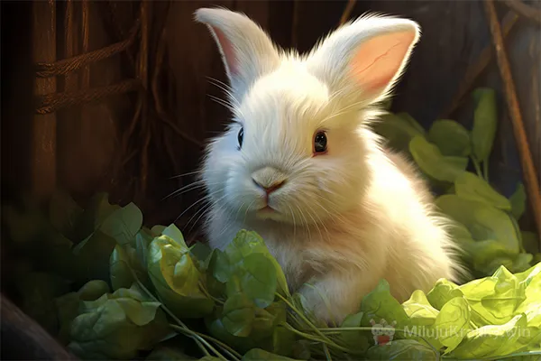 Čím krmit malé králíky