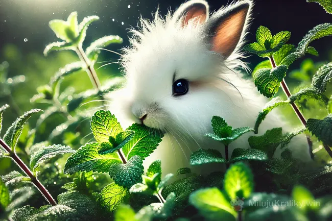 Mohou králíci jíst mátu